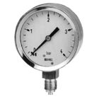 Pressure gauge diameter 63mm glycerin filled - 0 - 12 bar
