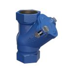 EEB wastewater ball valve type 2000 cast iron with threaded F/F - DN50 - PN10