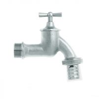 Geka double service taps - chrome - matte