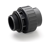 VDL PVC Zwembadkoppeling koppeling 50 mm x 2 met externe O-ring"