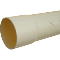 PVC filterbuis crème kiwa 160 mm 10 ato, 0,8 mm 