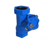 EEB wastewater ball valve type 2000 cast iron with thread F/F - PN10