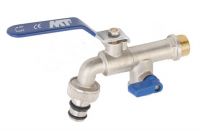 MT double service tap blue + extra outlet - WP 16 BAR