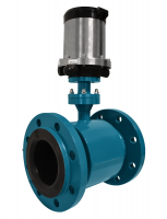 H2Q electromagnetic flowmeter with battery and pulse