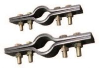 Assembly clamp for uPVC pipe