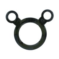 Rubber flat gasket ring for flange