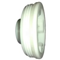 Maxuflex reducer nipple HDPE - male threaded x female threaded - white