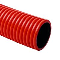 HDPE cable protection red on roll