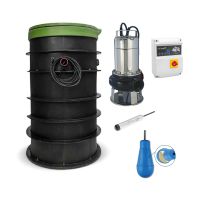Hydrosphere PE pump sump RO-MAXI 750L ARVEN CUTTER 140M