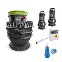 Hydrosphere PE pump sump RO-MEGA 1130L DUO ARVEN ARVEX 150M