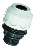 Bucchi straight coupling for suction hose - male threaded