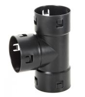 PP drainage Equal T 90° 3x click