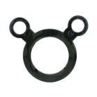 Rubber flat gasket ring for flange - DN100